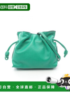 日本直邮中古Loewe罗意威女包A级95新flamenco clutch牛皮斜挎包