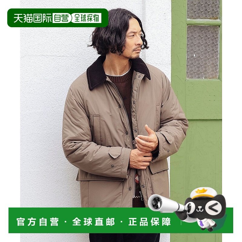 1h可退 日本直邮B:MING by BEAMS 男装 宽松版型 中棉夹克 立领绗,男装,夹克,淘宝优惠券,粉丝福利购,淘宝优惠卷