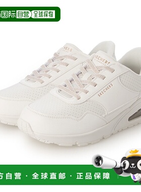 日本直邮斯凯奇女士 UNO - BANKSIA LUXE 健步鞋 (177118W) (白色