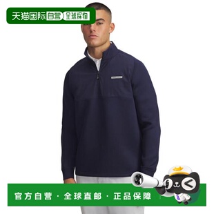 日本直邮UNDER ARMOUR Drive Pro Hybrid中绵半拉链外套 高尔夫外