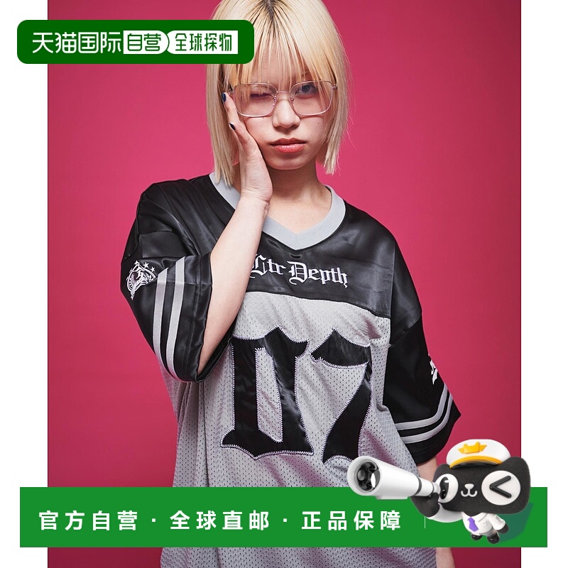 1h可退 日本直邮LTR DEPTH 男女款大码运动风格冰球T恤 LD25SM05M