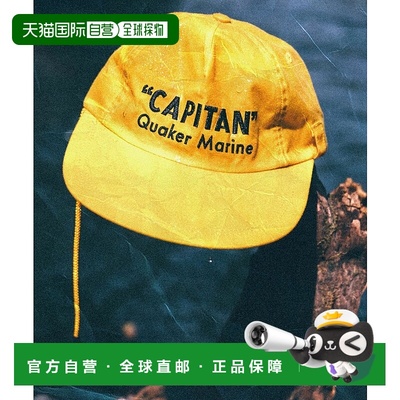 1h可退 日本直邮Quaker Marine Supply Co. 男装 别注船长风刺绣
