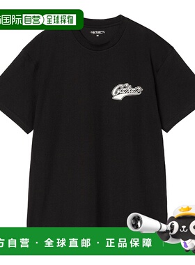 日本直邮Carhartt WIP SS25 S/S Logo T-Shirt 后背图案圆领短袖T