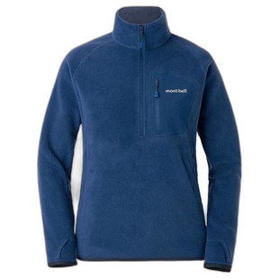 1h可退 日本直邮montbell 女士抓绒衫保暖透气速干中层衣1106594