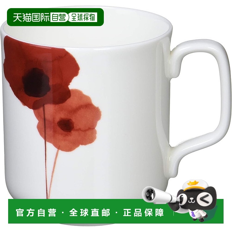【日本直邮】Narumi鸣海 马克杯咖啡杯 春田 红色 330cc 52214-29