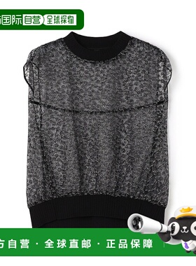 1h可退 日本直邮BALLSEY 女士绣花网纱拼接上衣 11015201304