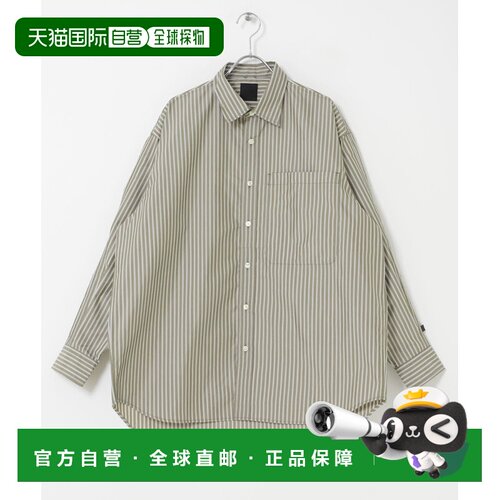 日本直邮DAIWA PIER39 男士 长袖条纹正装衬衫 BS263101030118