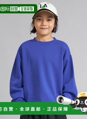 1h可退 日本直邮PAIRMANON STREET 儿童 加绒宽松 卫衣 半拉链设