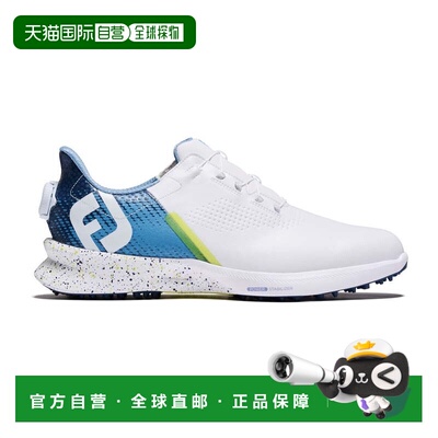 日本直邮FOOT JOY 男士高尔夫无钉鞋 Fuel Flash Bore 55432 白色