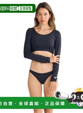 日本直邮ROXY PARTY WAVES 长袖比基尼上下套装防晒服 [25SPRSW25