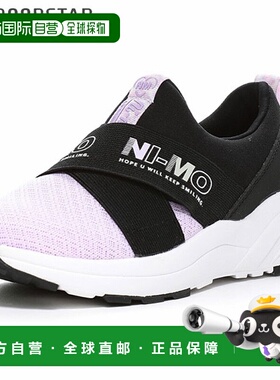 日本直邮MOONSTAR NI-MO NM J121 女童及儿童套脚鞋淡紫色这款套1