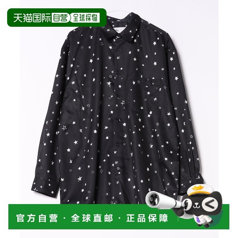 1h可退 日本直邮CONVERSE TOKYO 星星全印花休闲衬衫男女同款 A28,运动服/休闲服装,运动POLO衫,淘宝优惠券,粉丝福利购,淘宝优惠卷