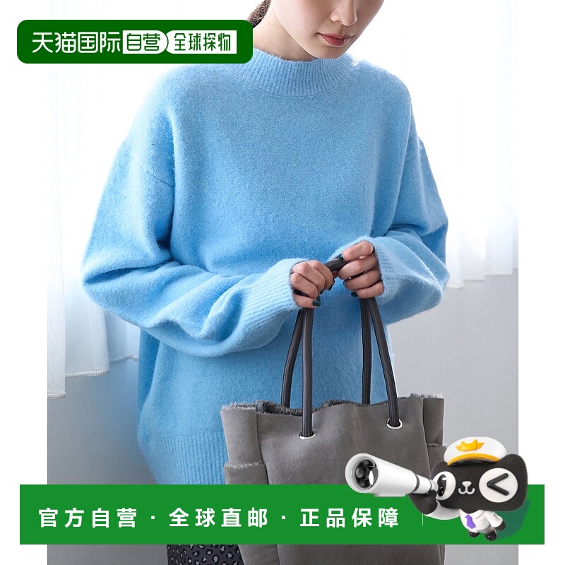 1h可退 日本直邮COEN女装宽松高领针织衫女 76306000016