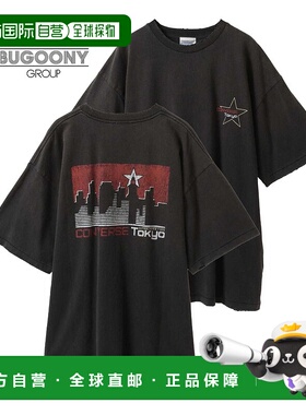 1h可退 日本直邮CONVERSE TOKYO BUGOONY PENT HOUSE 复古风格T恤