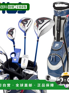 日本直邮FILA 高尔夫男士球杆套装 14 件套（11 支球杆）FL-G01-T