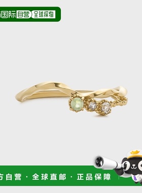 1h可退 日本直邮NOJESS 女士黄金多宝石戒指 《Pre Holiday Limit
