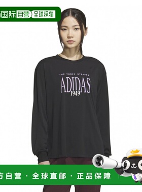 日本直邮adidas 女士机能长袖T恤 GRFX [KA0979 KA0980 KA0981] T