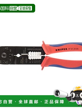 【日本直邮】KNIPEX五金工具耐佩克斯9721-215B压接钳轻便省力