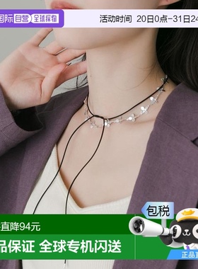 1h可退 日本直邮官方授权 SMELLY 花链编织颈链新款吊坠绳结