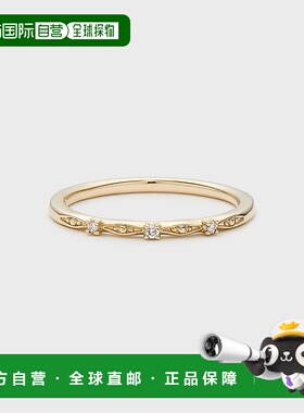 1h可退 日本直邮NOJESS女士K5钻石小指戒指 精致装饰 闪耀光泽 高