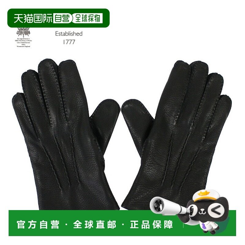 日本直邮DENTS Cambridge 鹿皮手套 5-1545 手套 真皮 羊绒 男士