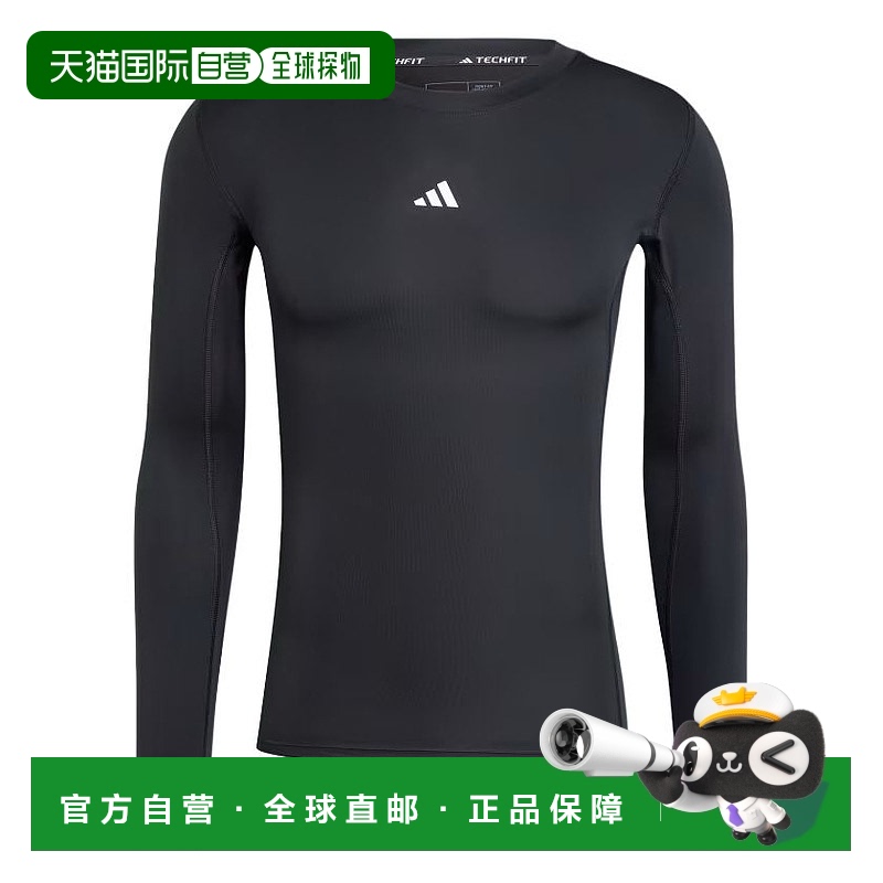 日本直邮adidas Techfit Compression Training Long Sleeve Tee