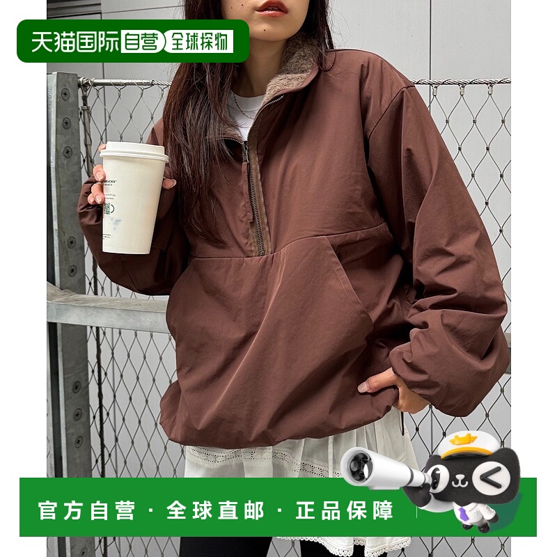 1h可退 日本直邮WILLOW 女装 双面穿 莎金尼龙连帽外套 宽松轻便