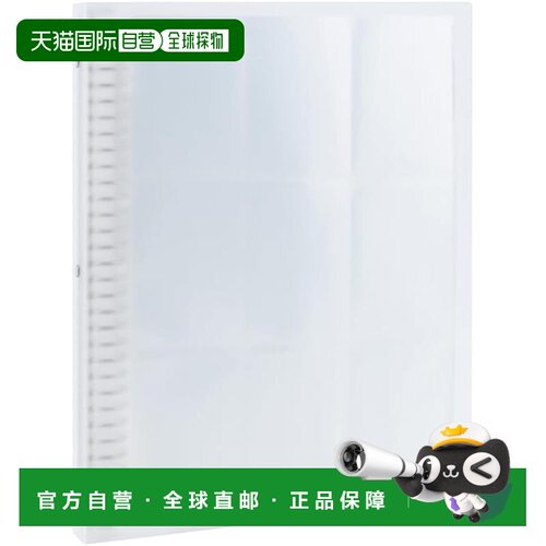 【日本直邮】仲林 my Pick A4卡册 30孔26P 450枚收纳 透明 MP-CB