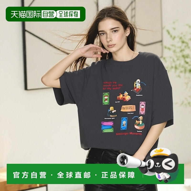 1h可退 日本直邮官方授权 FREAK'S STORE 《PEANUTS》玩具照片印T