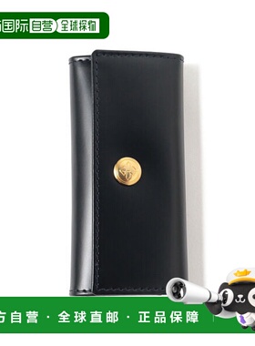 日本直邮BEAMS ETTINGER 缰绳皮革钥匙包 [67929639]