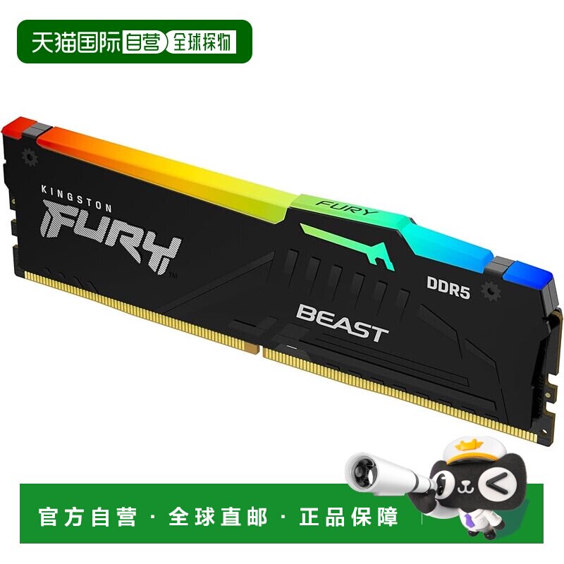 【日本直邮】金士顿 Fury Beast 16GB 6400MT