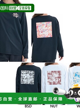 日本直邮Billabong 女士 MORFY LS TEE RASH 长袖防晒衣 (BF01C85