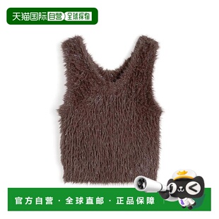 日本直邮日潮 GRL前后两穿 亮丝毛绒针织马甲背心FS36