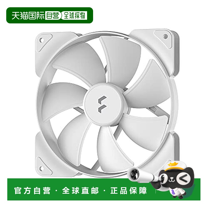 【日本直邮】Fractal Design电脑机箱散热器Aspect 14cm 白色