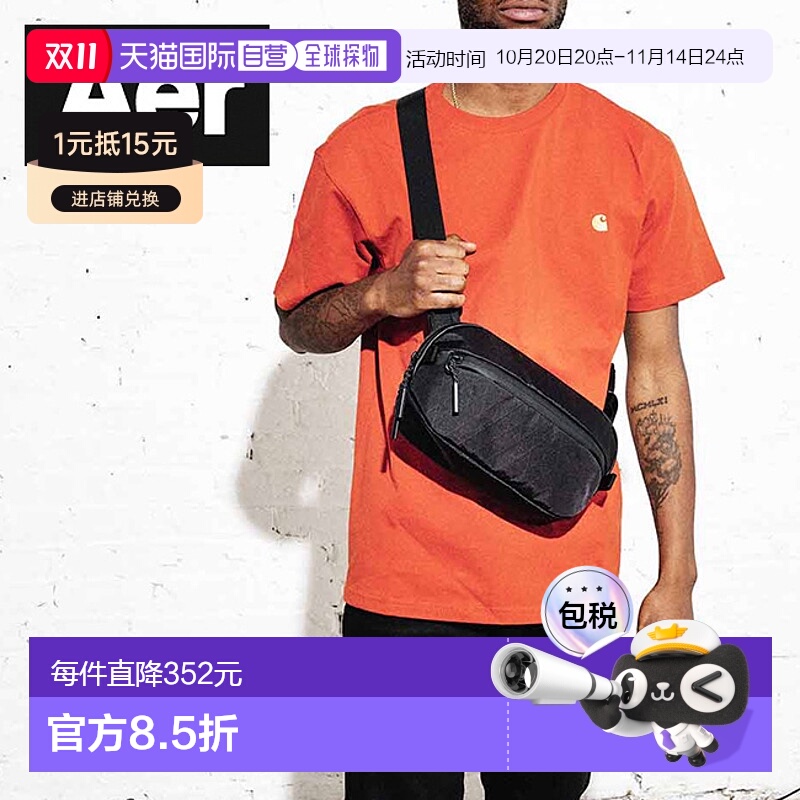 日本直邮Aer 男士/女士斜挎包 Day Sling 3 X-PAC AER-29026 旅行