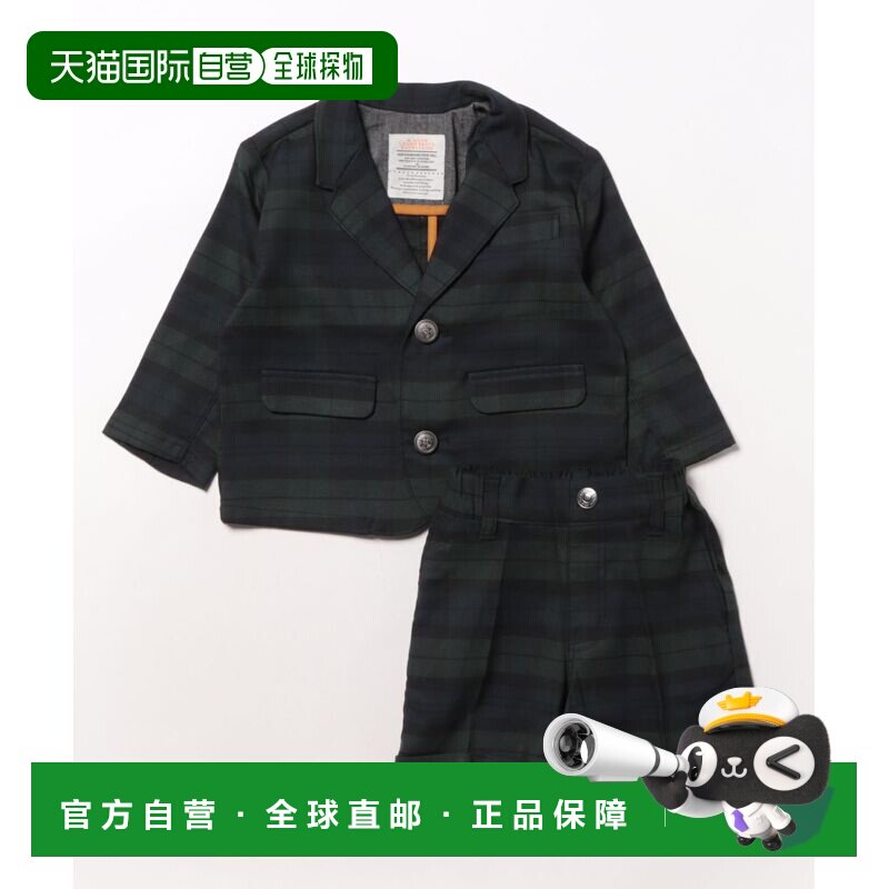 1h可退 日本直邮BREEZE儿童男装短裤套装 日系休闲正式感设计 J11