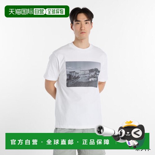 日本直邮New Balance 男士短袖功能T恤 大谷翔平签名照片短袖T恤