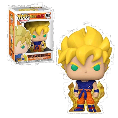 【日本直邮】万代FunkoPOP!!动画龙珠X级赛亚人悟空小手办