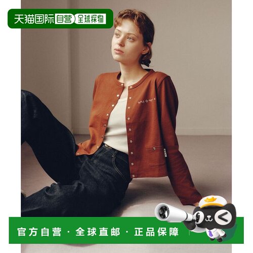 agnes b. 针织开衫 波点设计 女士上衣