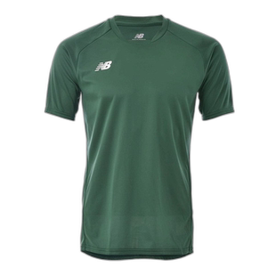 日本直邮New Balance 运动衬衫男款 JMTF0486-DGN 深绿色