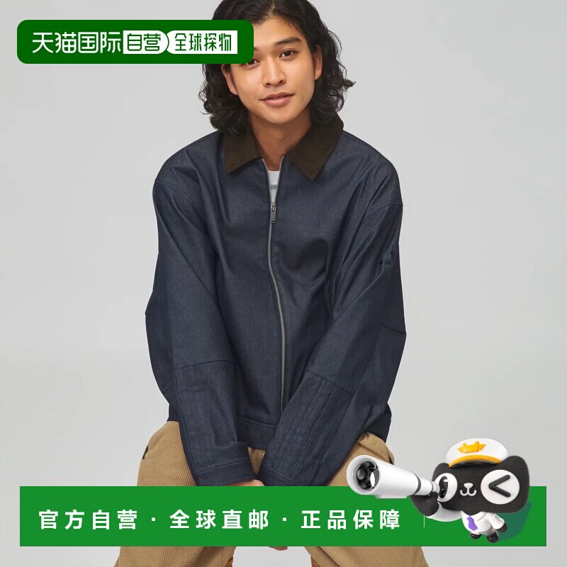 日本直邮adidas 男士生活方式系列 M LUXA 牛仔夹克 AP LF3639 传