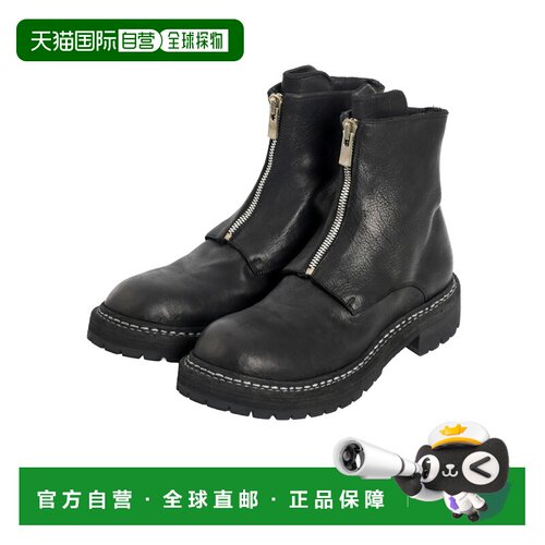 日本直邮GUIDI：拉链靴ZIPPED BIG DADDY BOOTS：GR05FRV-GOAT[RI