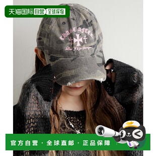 迷彩刺绣棒球帽 男女同款 MO24AW09SG0057高 日本直邮WEGO 1h可退