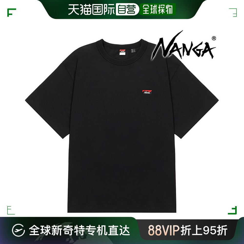 自营｜ NANGA  Eco Hybrid Box 刺绣 T恤 NW2411-1G804-A S短袖 男装 T恤 原图主图