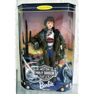 日本直邮芭比barbie Harley Davidson 2 1998 收藏版 20441