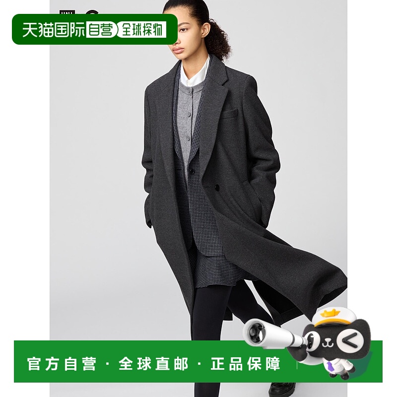 日本直邮UNIQLO女款时尚风衣479666-08优衣库