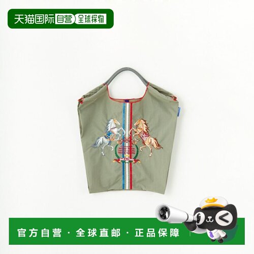 日本直邮Ball&Chain 女士 刺绣环保购物袋 TWO.HORSES TWOHORSES