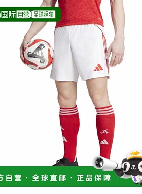 日本直邮adidas 阿森纳FC25/26主场复款式样短裤 白色 运动短裤 [