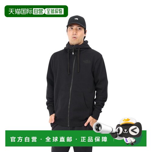 日本直邮The North Face 男款全拉链连帽衫 NT12442 KK北面卫衣