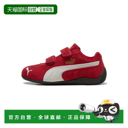 日本直邮PUMA 儿童 Speedcat OG V 运动鞋 17到21厘米 红白配色